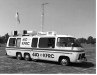The KFRC Sturgeon remote broadcast motorhome, lovingly restored by Mr. William Shakespeare.