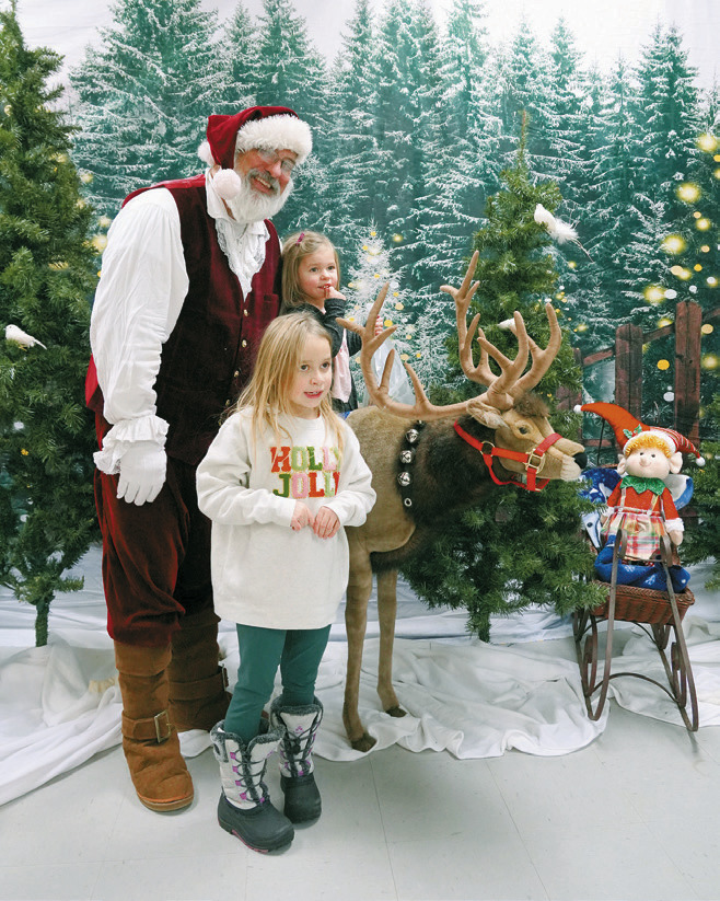 Views from the Borderland - Santa visits Langdon