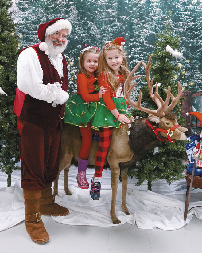 Views from the Borderland - Santa visits Langdon