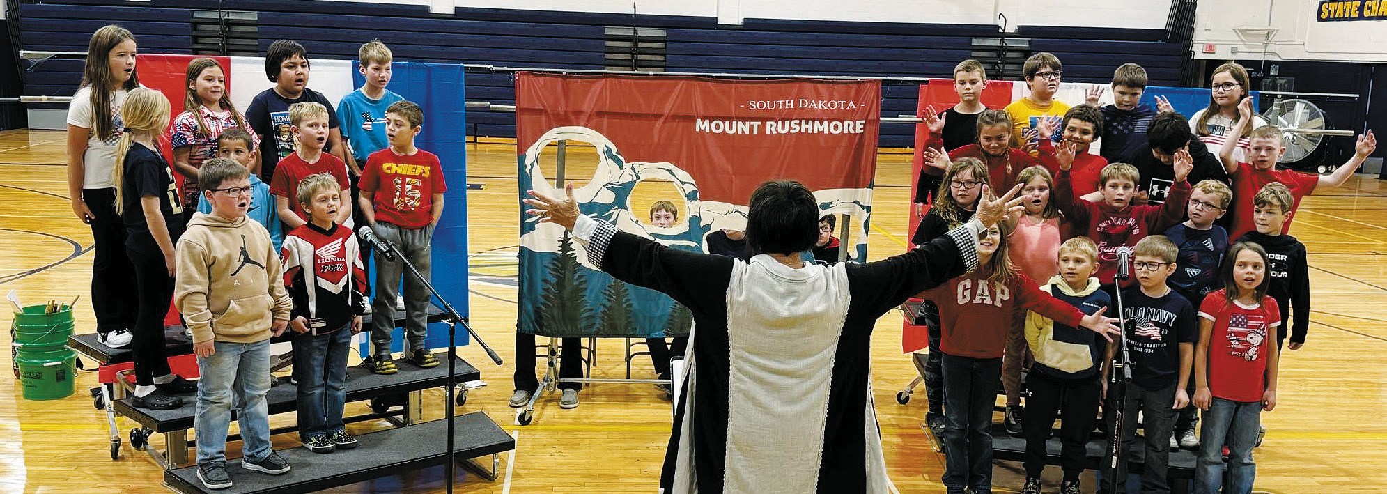 North Border Elementary celebrate local veterans with “A Patriotic Pageant”