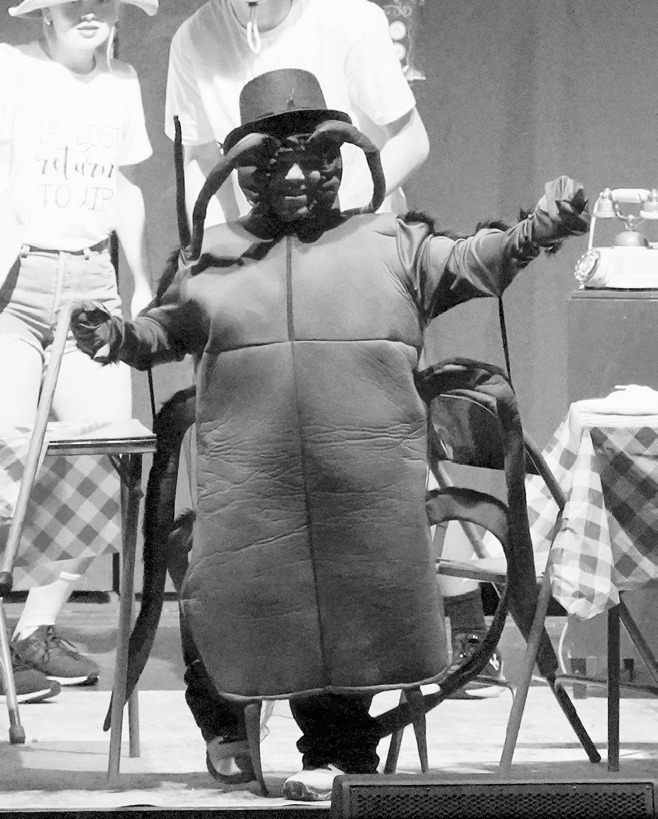 hotel infested with cockroaches - and crawling with outrageous characters.