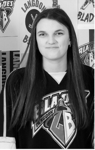 Ella Brekke has been named to the 2025-2026 All-State Team for the NDAHA 19U Girls' State Tournament. Ella is a sophomore and had another impressive season as the goalie for the 19U Girls' Blades hockey team - she had 750+ saves this season!