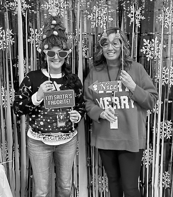 Sara Lykken and Deb Fraser.