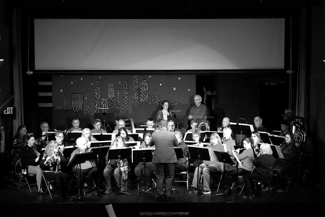 Community Band performs in Langdon