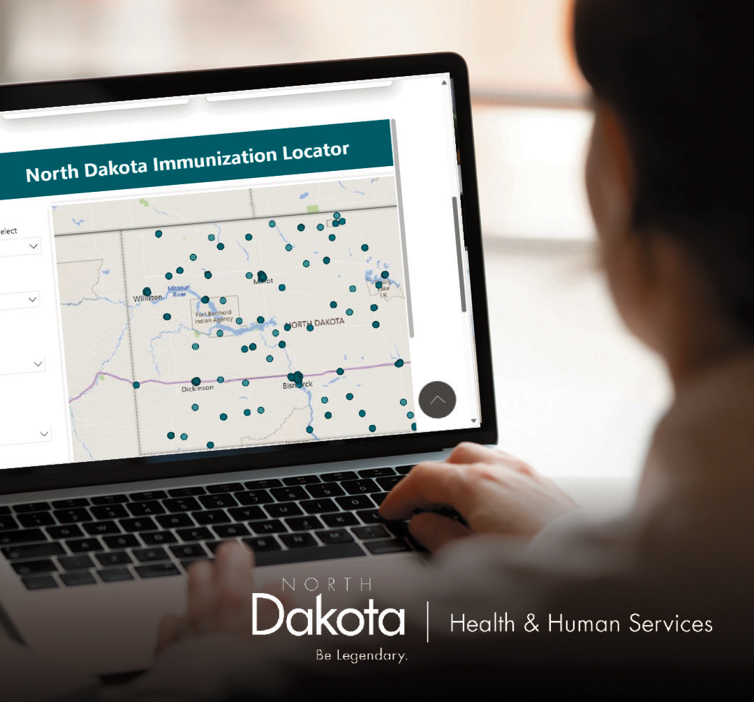 Online tools help North Dakotans find immunization providers and see respiratory illness data