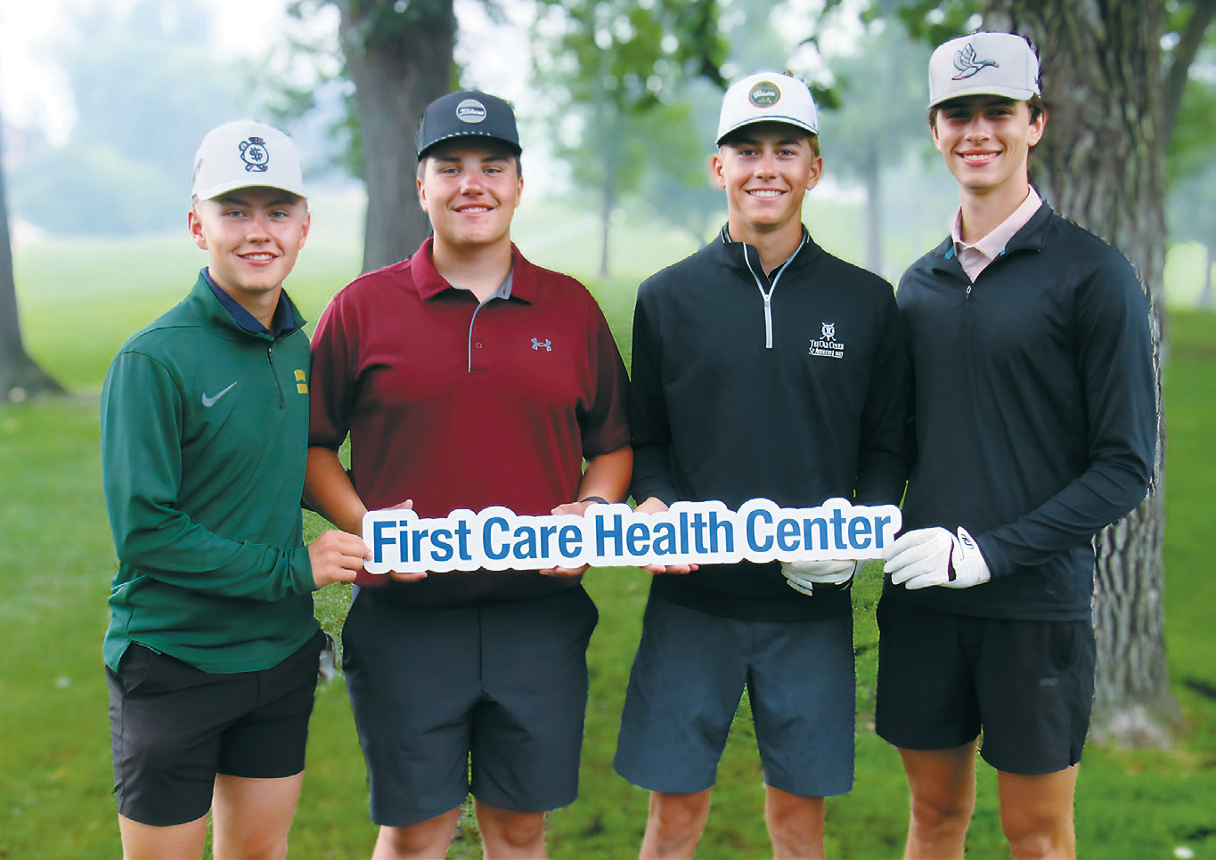 First place team – Park River Dental (L-R): Connor Bernhoft, Jameson Erovick, Toren Beneda, and Noah Troftgruben.