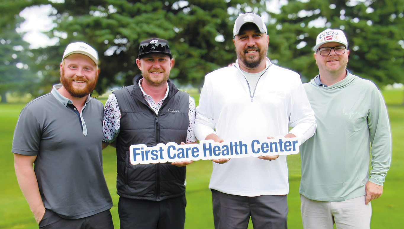 Third place team – Grand Forks Welding &amp; Machine (L-R): Carter Arndt, Nate Heigaard, Joe Pic, and Jake Thompson.