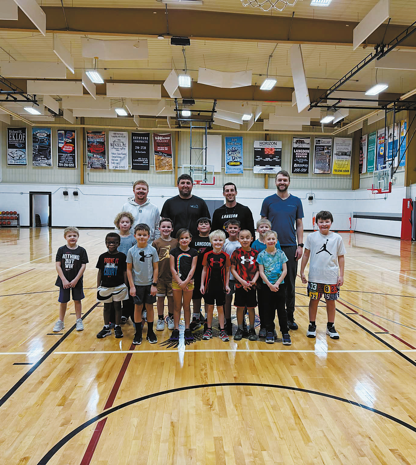 Basketball camp wraps up for youngsters