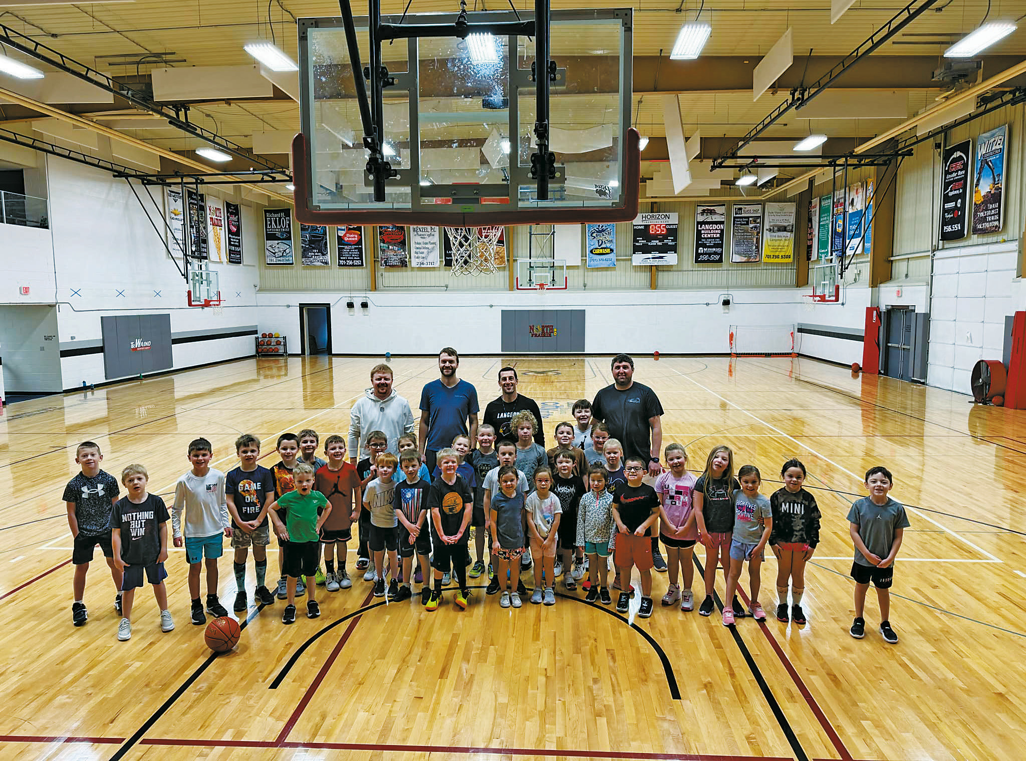 Basketball camp wraps up for youngsters