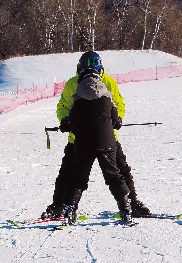Photo courtesy of Stephen Parkes from last year’s Blizzard of North Dakota ski program.