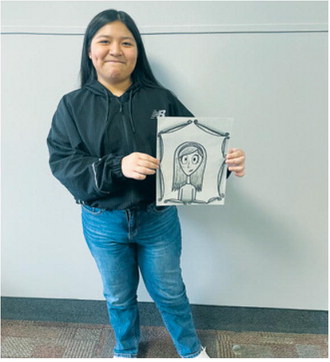Kathia Morales-Perez, sixth-grader at LAES, daughter of Edwin &amp; Norma Morales-Perez