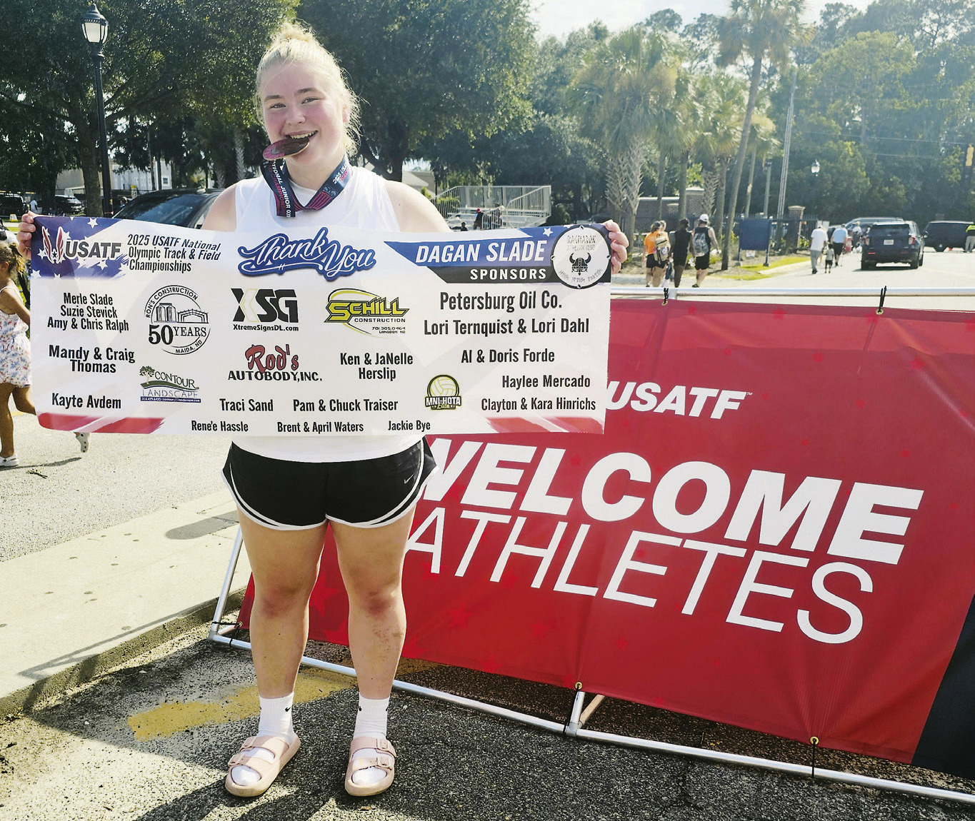Dagan Slade earns All-American honors at national track and field championships