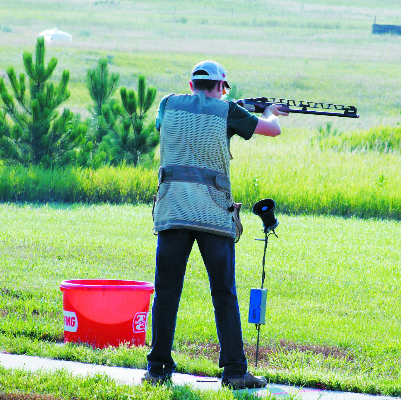 Brayden Berg from Ramsey County placed first in the senior division of the North Dakota 4-H state shotgun competition. He is one of four North Dakota 4-H members who will advance to the national competition. (NDSU photo)