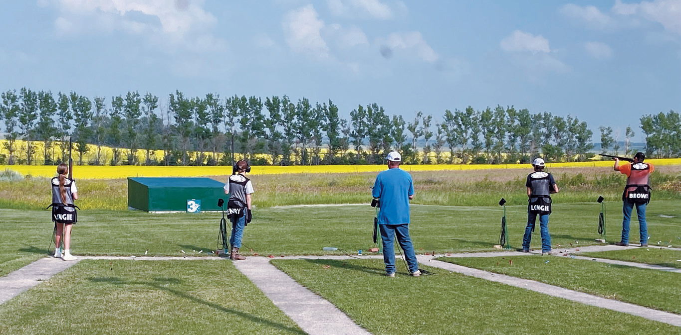 Virtual League Scoring taking place at the Cavalier County Gun Club.