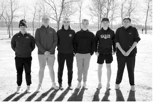 Members of the PCN Grizzlies boys golf team. Photo by Larry Stokke
