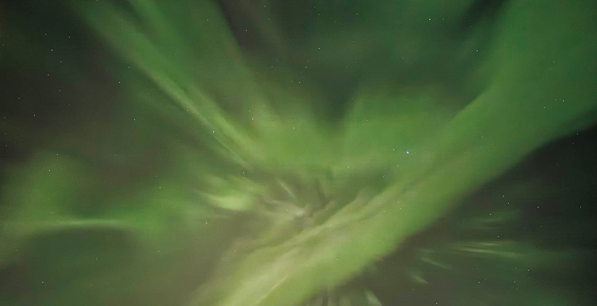 Aurora lights up the Borderland