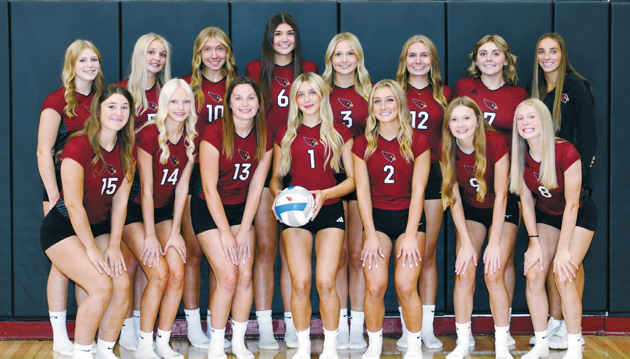 2026 Langdon Area-Munich Cardinal Volleyball Schedule