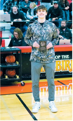 Kaden Moore made the All-Region 2B team. Photo by Larry Stokke
