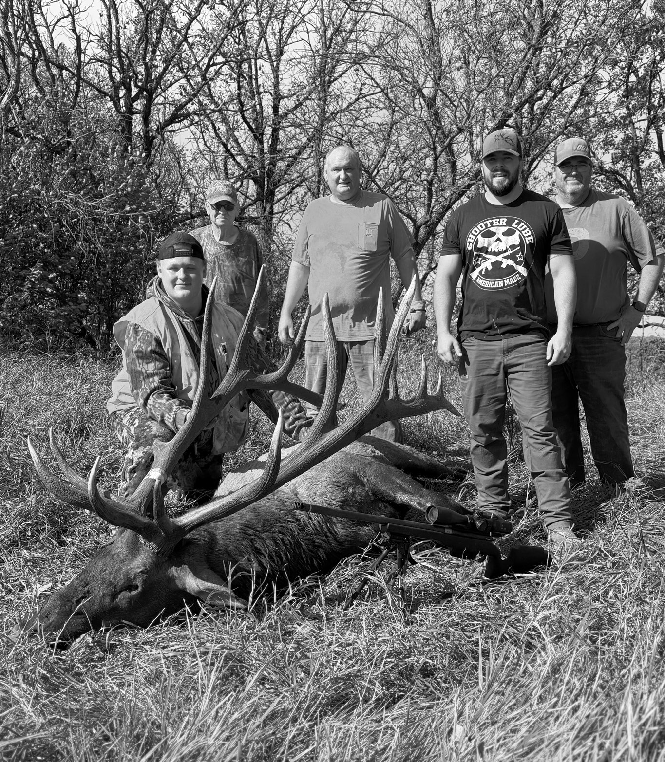 Monster elk taken in the Pembina Gorge