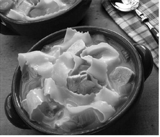 Homemade chicken soup is ideal for cold and flu season