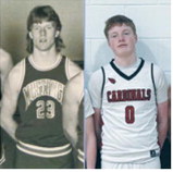 Look-alike: Rory and Sam Johnson. Submitted photo