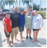 Knox, Troy, Kyler, Samone and Ryann Farris. Submitted photo
