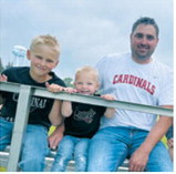 Reid, Huxley and Josh Overby. Submitted photo