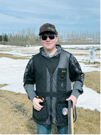 Tucker Gellner shot his first perfect round March 29. Submitted photo