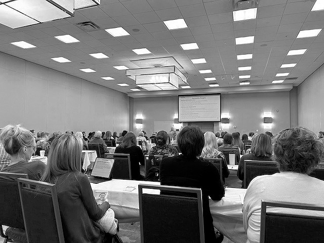 One of the sessions at the North Dakota Long Term Care Fall Conference.