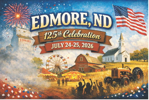 Edmore prepares to celebrate 125 years with community-wide festival