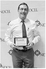 Jason Schwabe, former principal in Langdon, receives honor