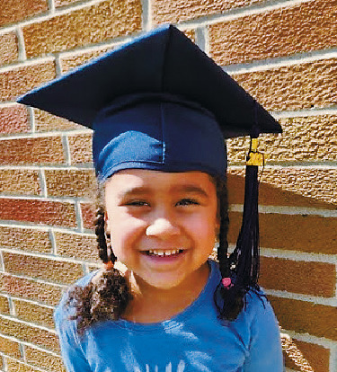 Leliana Porter Family: Tasha Porter Favorite Book: Fairyland Favorite Color: Pink Hobbies: Open presents with my mom, sing, and go to the park What was the best part of Kindergarten: Going to gym What will be the best part of 1st grade: Doing Heggerty What is your advice for kids starting Kindergarten: Make sure to do Heggerty because it makes your brain stronger and smarter What do you want to be when you grow up: An art teacher