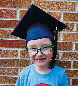 Dominic Winkler Family: Jennifer Martinez and Doug Winkler Favorite Book: Harry Potter Book Favorite Color: Blue Hobbies: Watch my brother play Minecraft What was the best part of Kindergarten: Rest time What will be the best part of 1st grade: Watching movies in first grade. What is your advice for kids starting Kindergarten: Tell them about the fun coloring they can do during rest time. What do you want to be when you grow up: I mostly want to be a firefighter but I’ll probably be a cop.