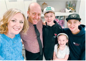 The Askvig family is ready for the 2026 school year. Pictured are, from left, Jayla, Ethen, Dyson, a 10th-grader; Wynn, a third-grader; and Terner, an eighth-grader. Photo courtesy of Jayla Rae Askvig