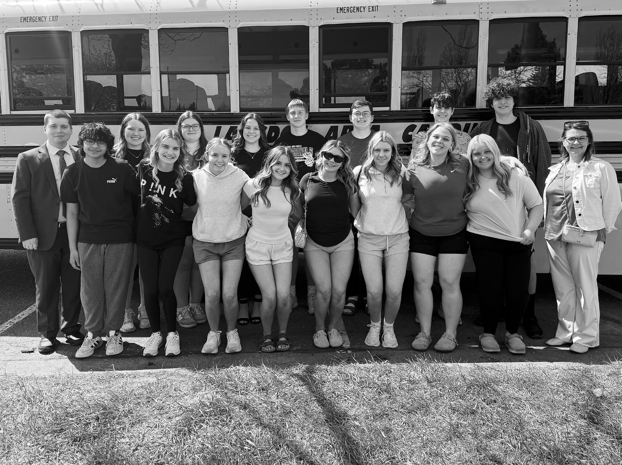 Back row L-R: Instructor Lane Lindseth, Kiera Lien, Matilda Lawson, Madelyn Crump, Levi Swanson, Brayden Harris, Oliver Lill, Jonathan Lill. Front row L-R: Kamrin Hicks, Mya Johnson, Nora Lorenz, Ruby Davis, Raeleigh Ratzlaff, Emma Hetler, Claire Mehlhoff, Haven Radway, Instructor Kim Hart. Submitted photo