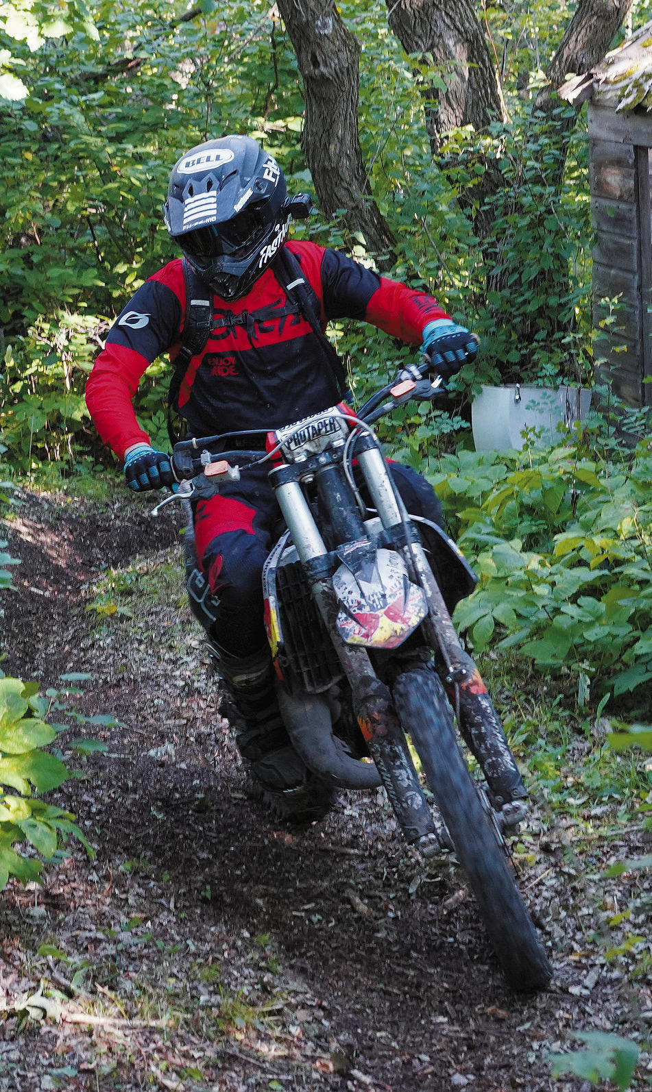 Jerik Johnson finished 3rd in the Junior B Class. Photo by Larry Stokke.