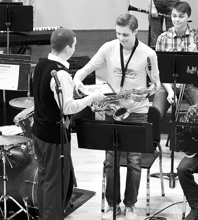 Rudy Moser was the recipient of the Louis Armstrong Jazz Award.