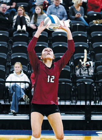 Kemi Morstad had a great tournament leading the Lady Cards in assists. Photo by Larry Stokke.