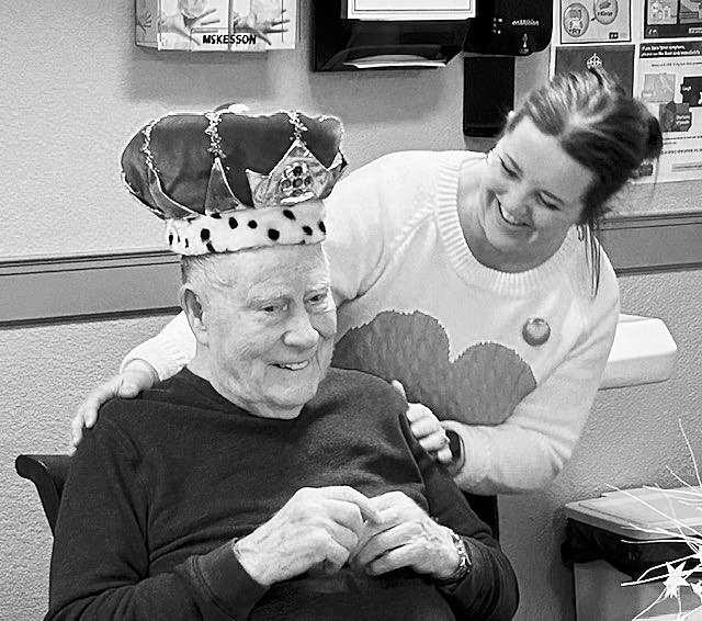 King Howard with Kelsey.