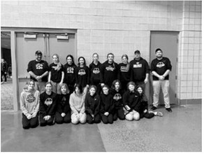 The Pembina County North (PCN) Lady Grizzlies have been busy on the mat this January