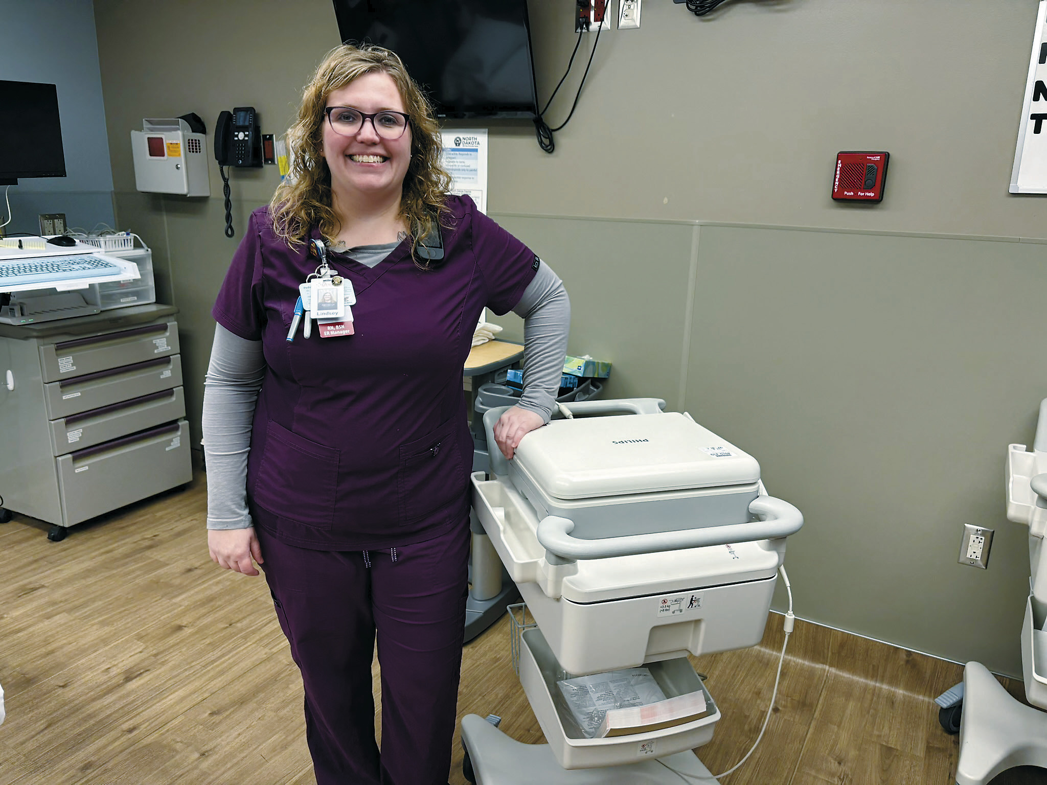 Lisa Gellner is the emergency department manager and a RN at Unity Medical Center, which is only one of three facilities in the state which has received the full three-year Acute Cardiac Ready Hospital designation.
