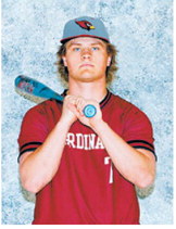 Theo Romfo was named to the 2026 Class B Baseball All-State First Team and honored as the NDHSCA Powerade Outstanding Senior Athlete. The Langdon Area/Munich senior capped off an impressive season as one of the state's top players. Photo by Larry Stokke