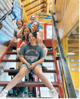 Encore Arts Camp participants gather for a photo inside Frost Fire Park during the weeklong camp June 8-12. Students from across northeastern North Dakota spent the week creating artwork, building friendships and learning from experienced art instructors. Submitted photo