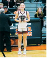 Hilary Haaven was chosen to be on the All-Region Team. Photo by Larry Stokke