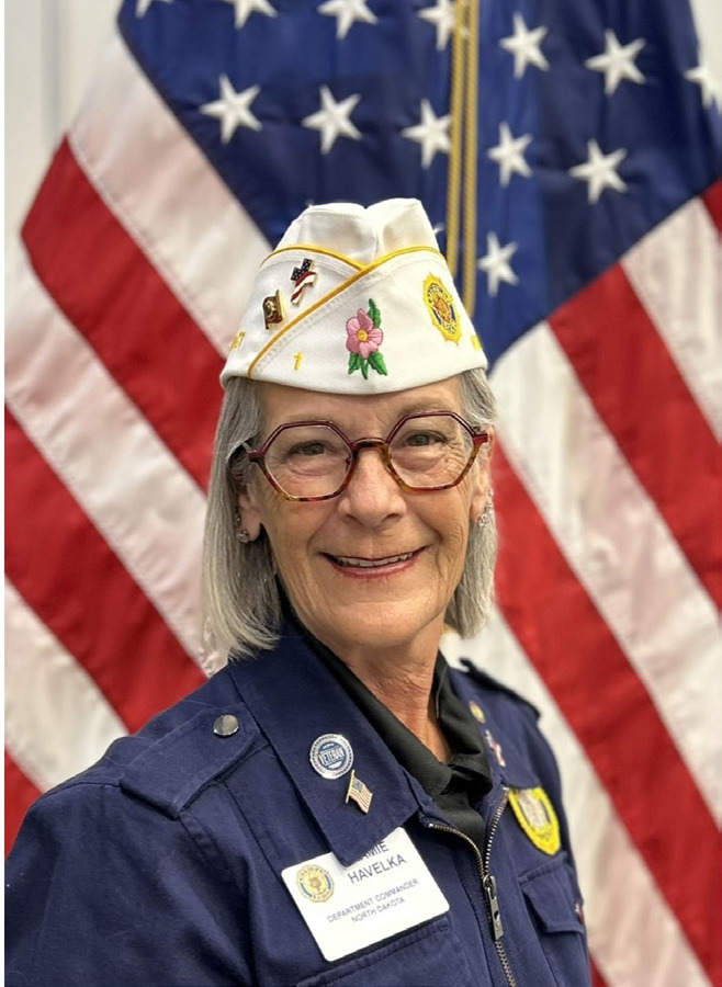 Department Commander Mamie Havelka.