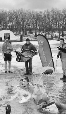 North of the Border: Polar plunge