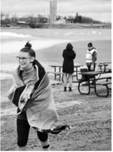 North of the Border: Polar plunge