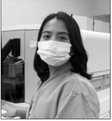 Lab technician Kathrine Abelita is one of nine workers — six technicians and three nurses — at West River Health Services in rural North Dakota who are current or former H-1B visa holders. The visa is for highly skilled foreign workers employed in fields in which companies struggle to hire enough workers who already live in the U.S. (Bekki Holzkamm)