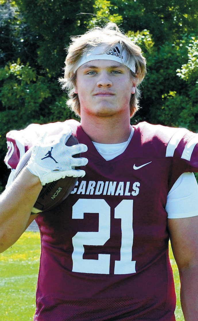 Theo Romfo, Langdon-Munich football -- State Class A 11-man All-State 1st team defensive end, All-Region 2A Stats: 9 Sacks, 29 solo tackles, 30 assisted tackles, 5 tackles for loss Comments from Coach Krivarchka: "Teams ran away from Theo. He was a force on the defensive line. Theo played better as the year went on and played his best football in big games."