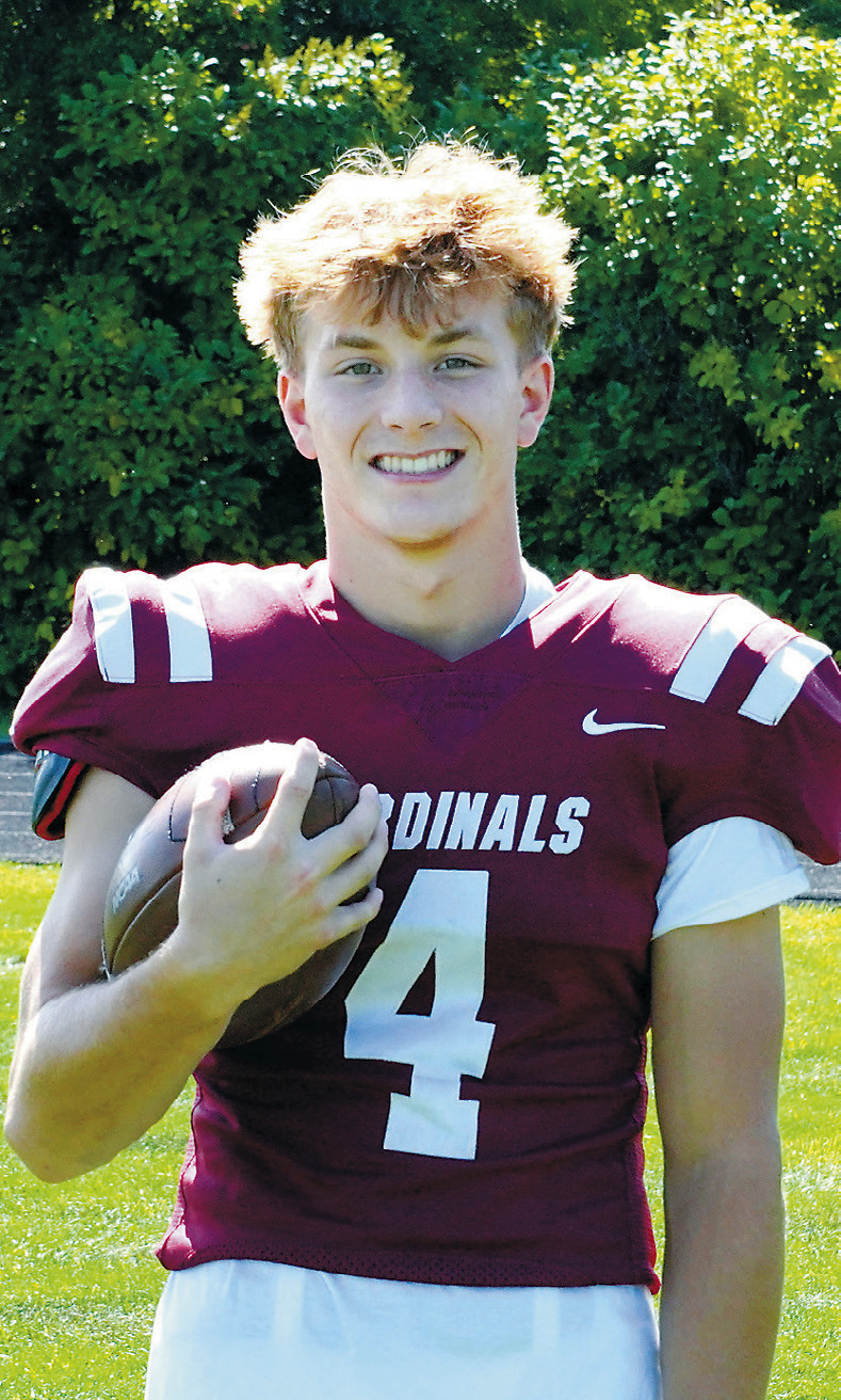 Sam Davis, Langdon-Munich football -- State Class A 11-man All-State 1st team running back, All-Region 2A Stats: Rushing, 160-1,206 yards 12 TDs; Receiving, 22-229 1 TD Comments from Coach Krivarchka: "Sam ran the football like he was shot out of a cannon; he was a hard-nosed football player that continued to improve throughout his career, and he had a great senior year for us."